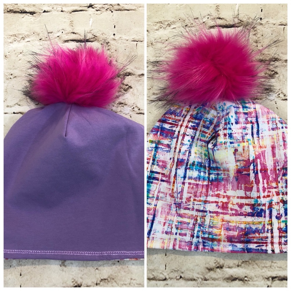 Reversible child’s beanie